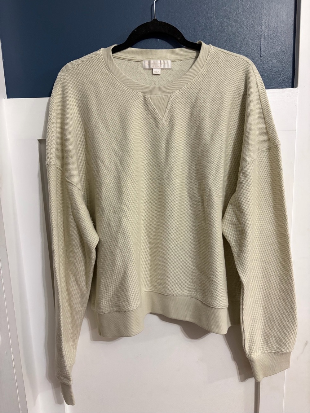 Spiritual Gangster Women's Andi Sweatshirt Birch Size XL NWT